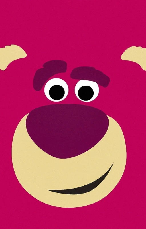 Hình nền gấu dâu dễ thương cho iPhone