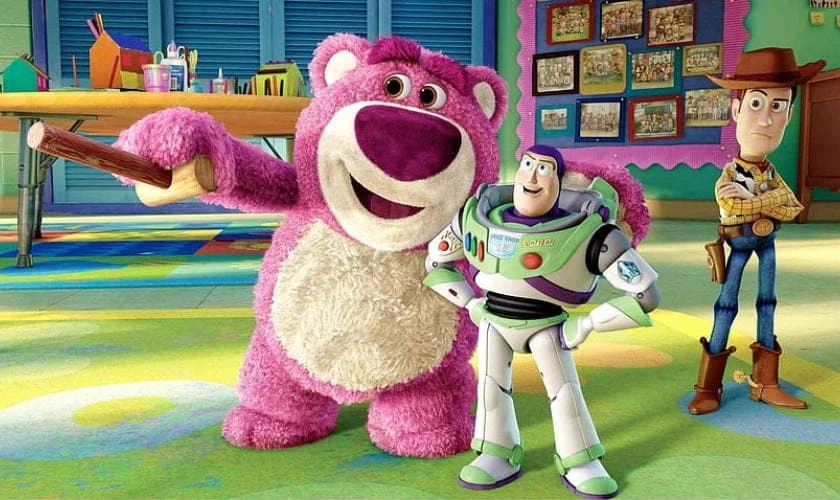 Ảnh gấu Lotso trong phim hoạt hình cho PC