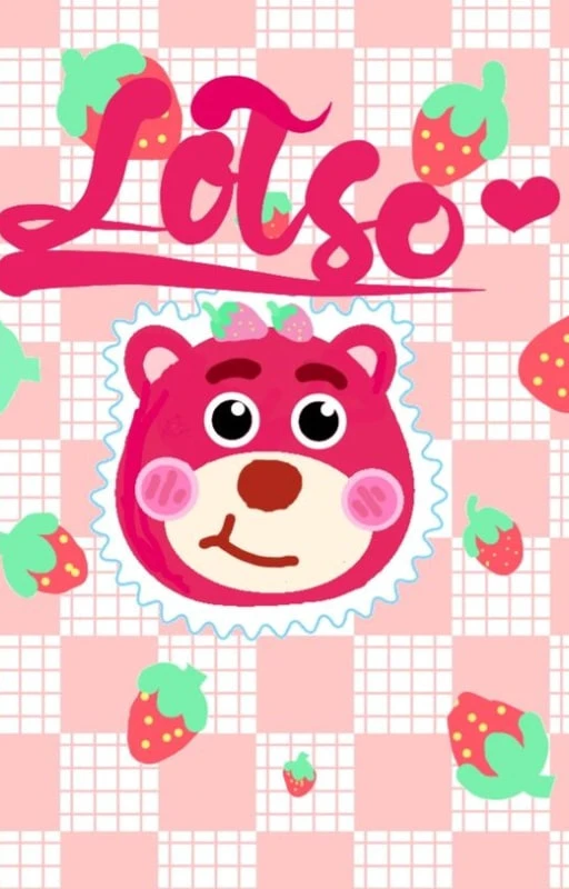 Ảnh nền điện thoại gấu dâu nhí nhảnh