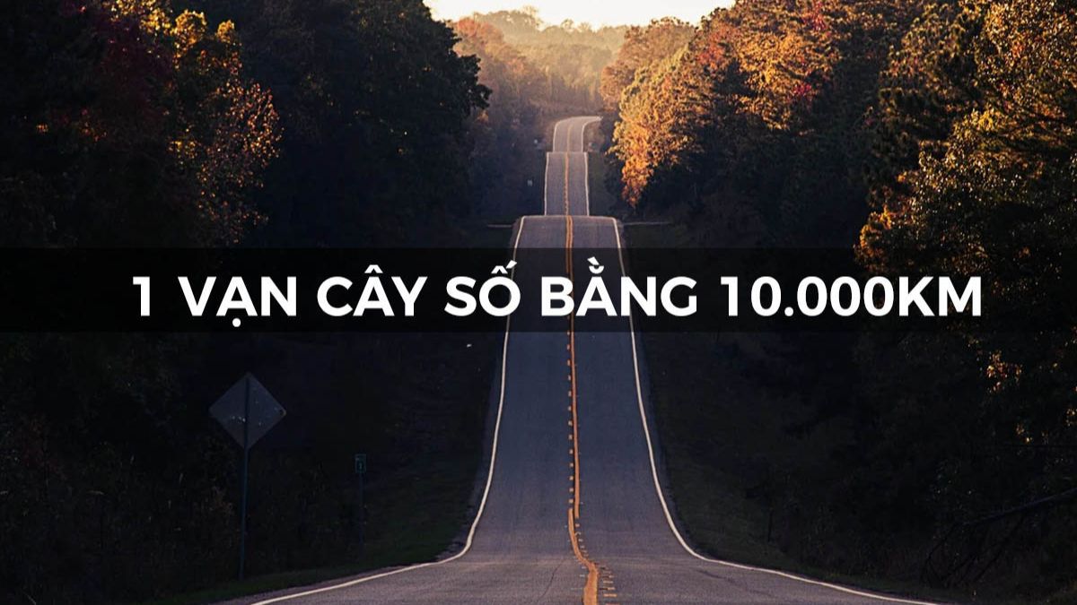 1 vạn là bao nhiêu km?