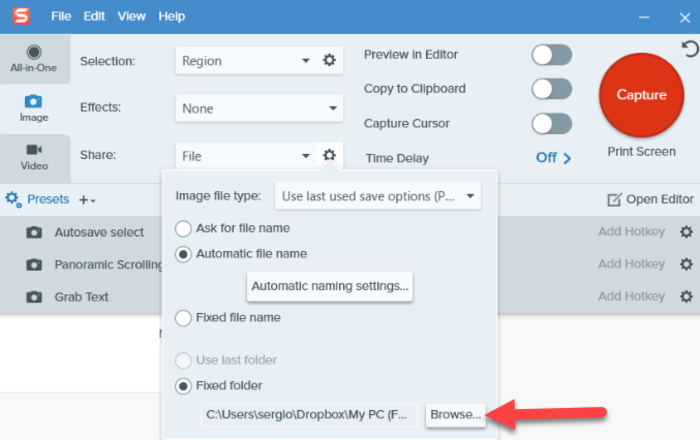 Phần mềm Ashampoo Snap 