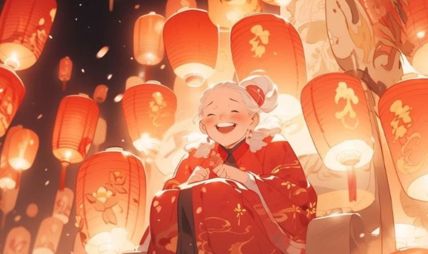 Hình nền máy tính phong cách truyền thống Á Đông đậm chất anime