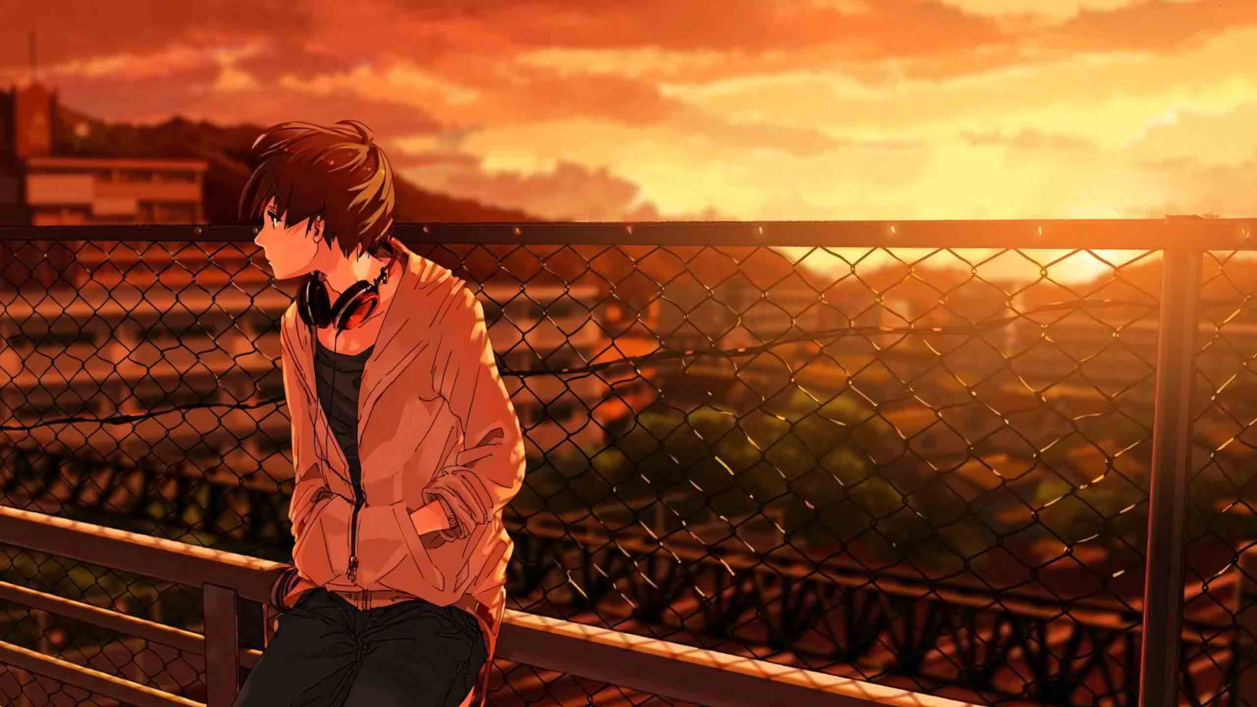 phong canh anh hoang hon buon anime 2560px 1440px 2k 6