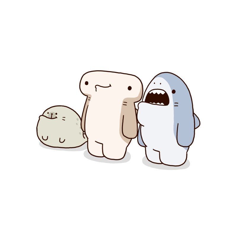 hình cá mập ku te