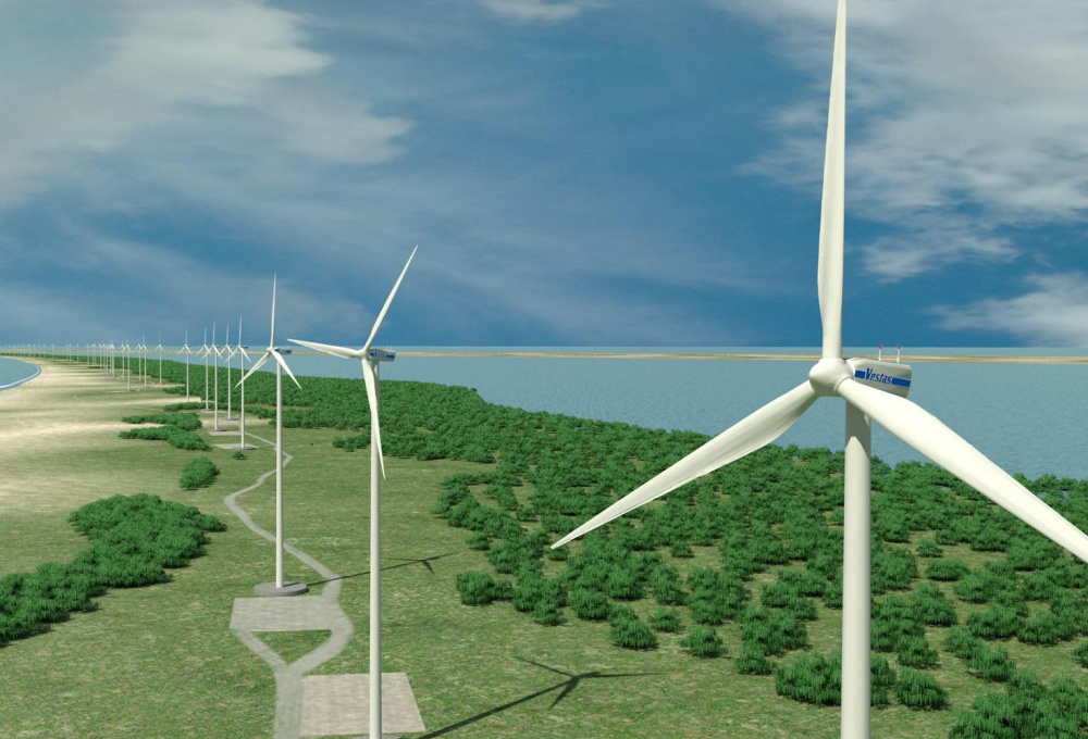 cánh đồng điện gió