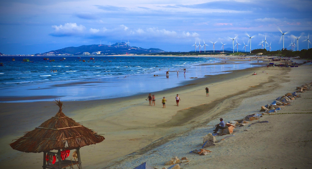 cánh đồng điện gió