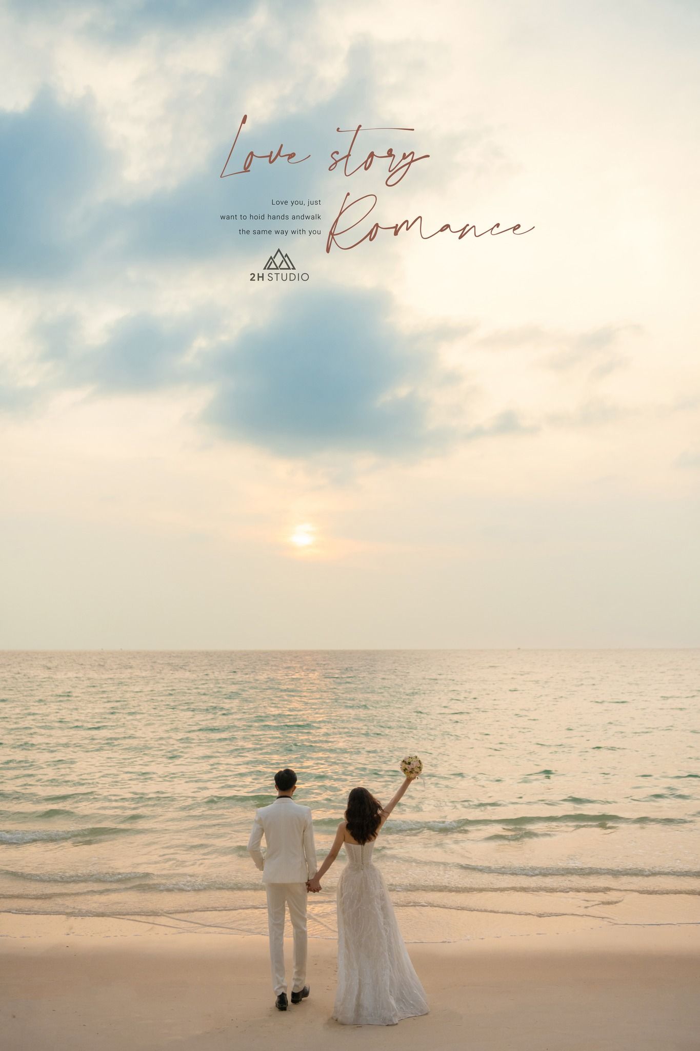 Chụp sau lưng khiến ảnh cưới nhiều sức hút