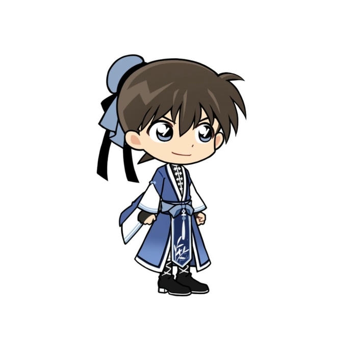 conan chibi anime cute nhẹ nhàng