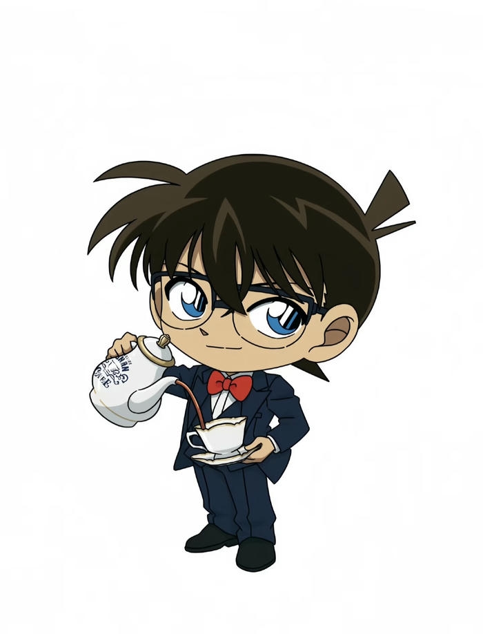 conan chibi cute nhìn là mê