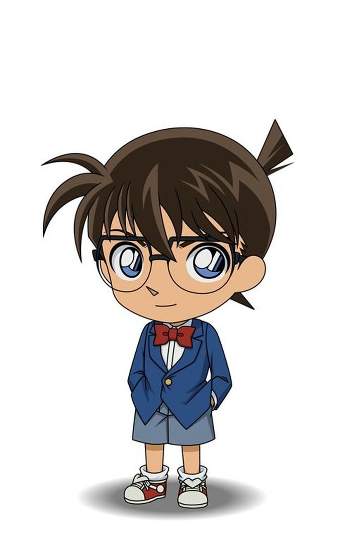 hình conan chibi đáng yêu dễ mến