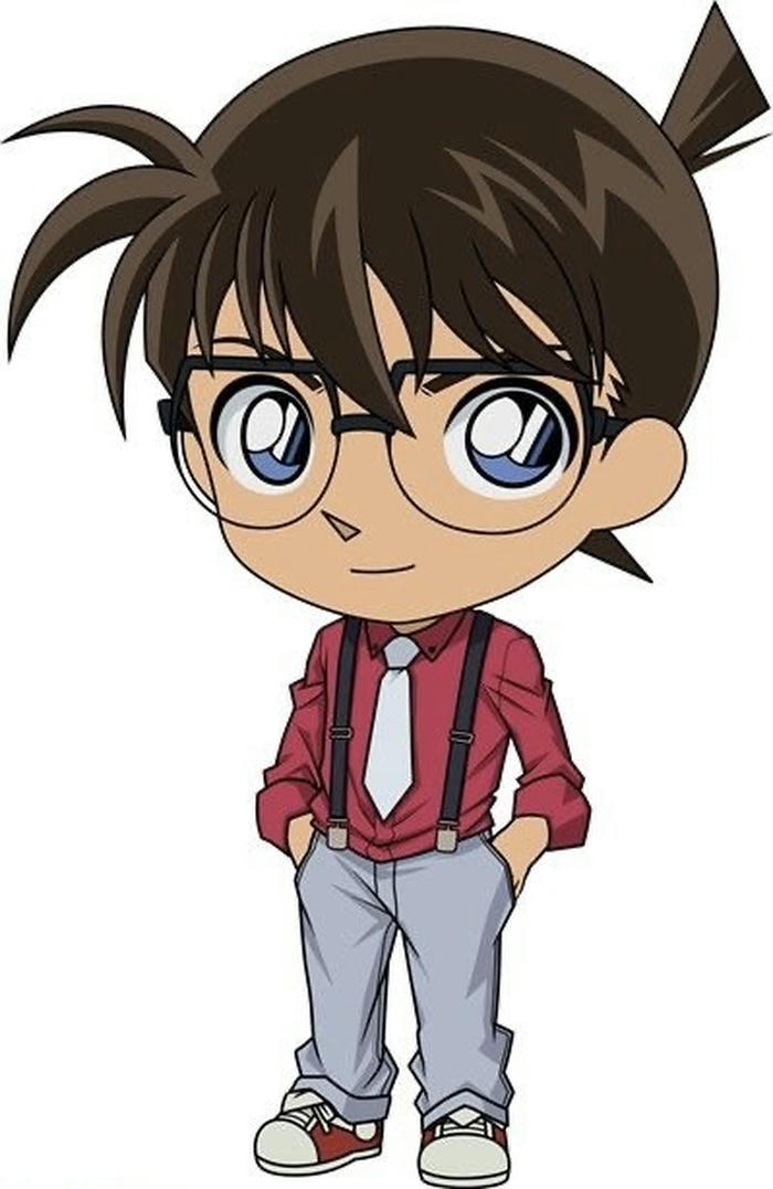 ảnh conan chibi cute dễ mến