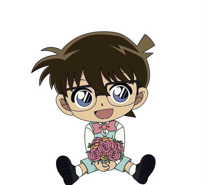 ảnh conan chibi siêu cute luôn