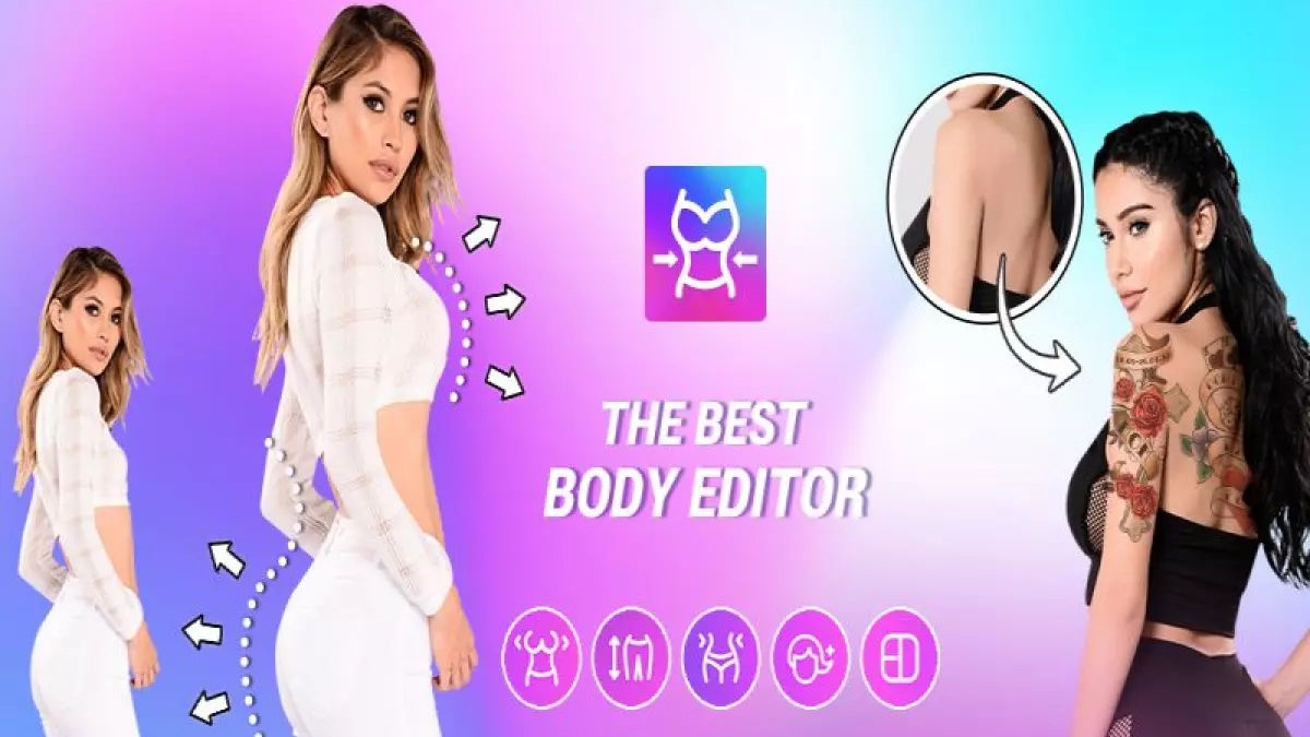 Body Editor - app bóp eo thon