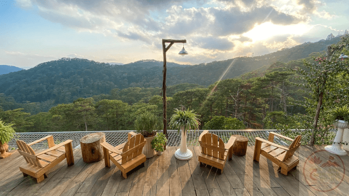 Bầu không khí trong trẻo mang đến cảm giác dễ chịu và an nhiên