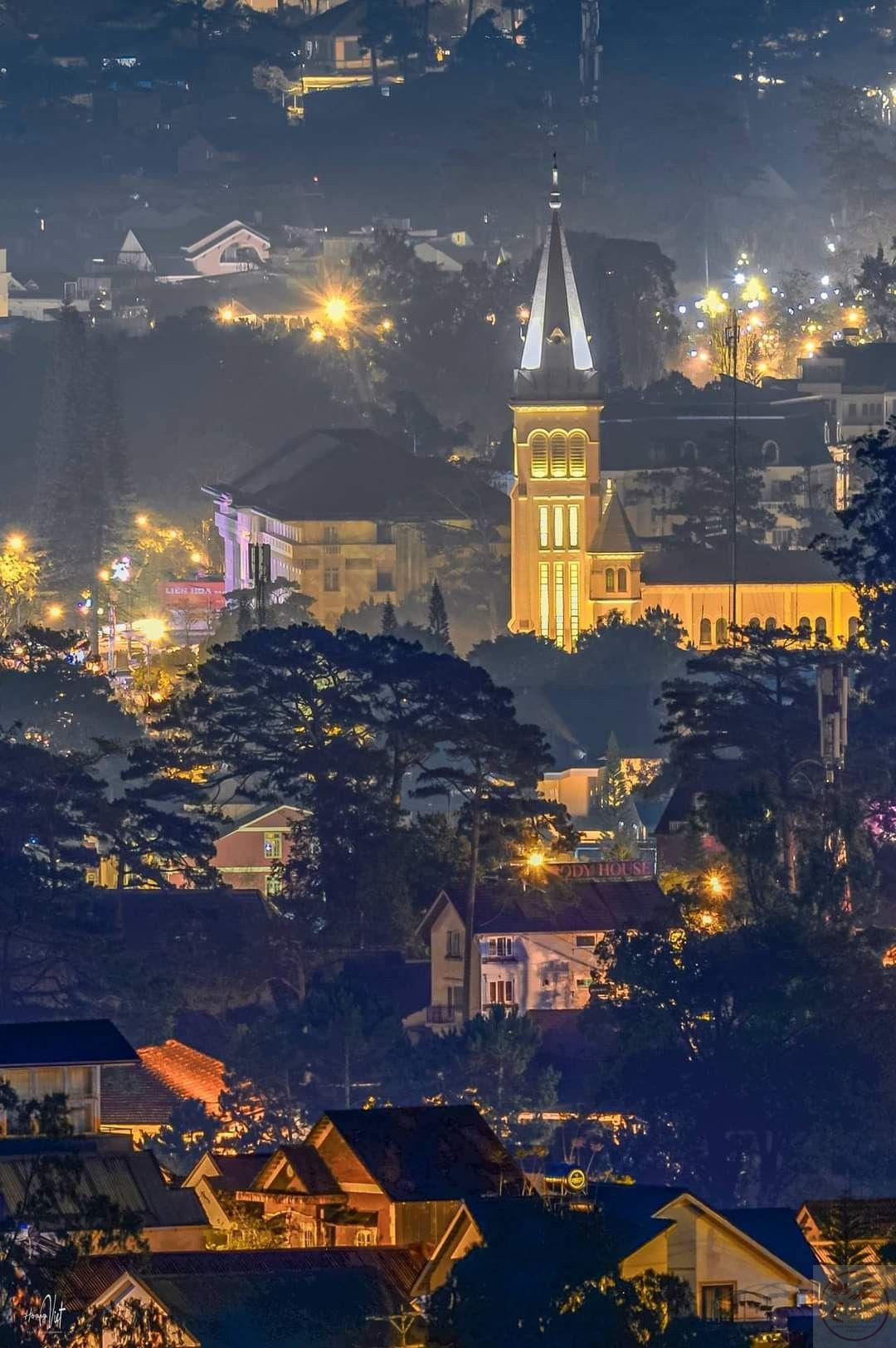 Ảnh Đà Lạt ban đêm