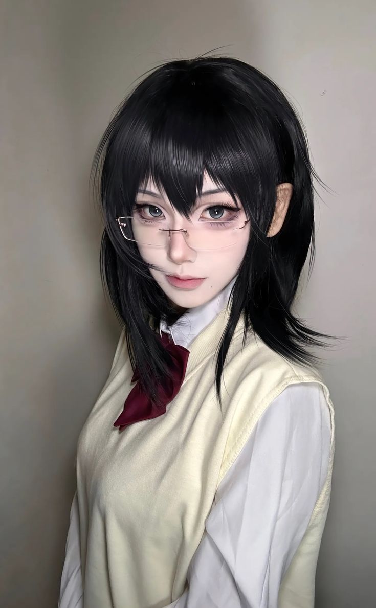 Vẻ đẹp bí ẩn trong ảnh gái xinh đeo kính che mặt khiến ai cũng tò mò