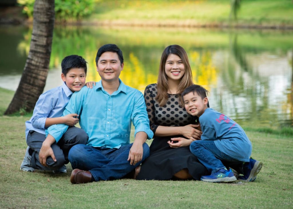 Blod studio có rất nhiều phong cách chụp ảnh gia đình khác nhau