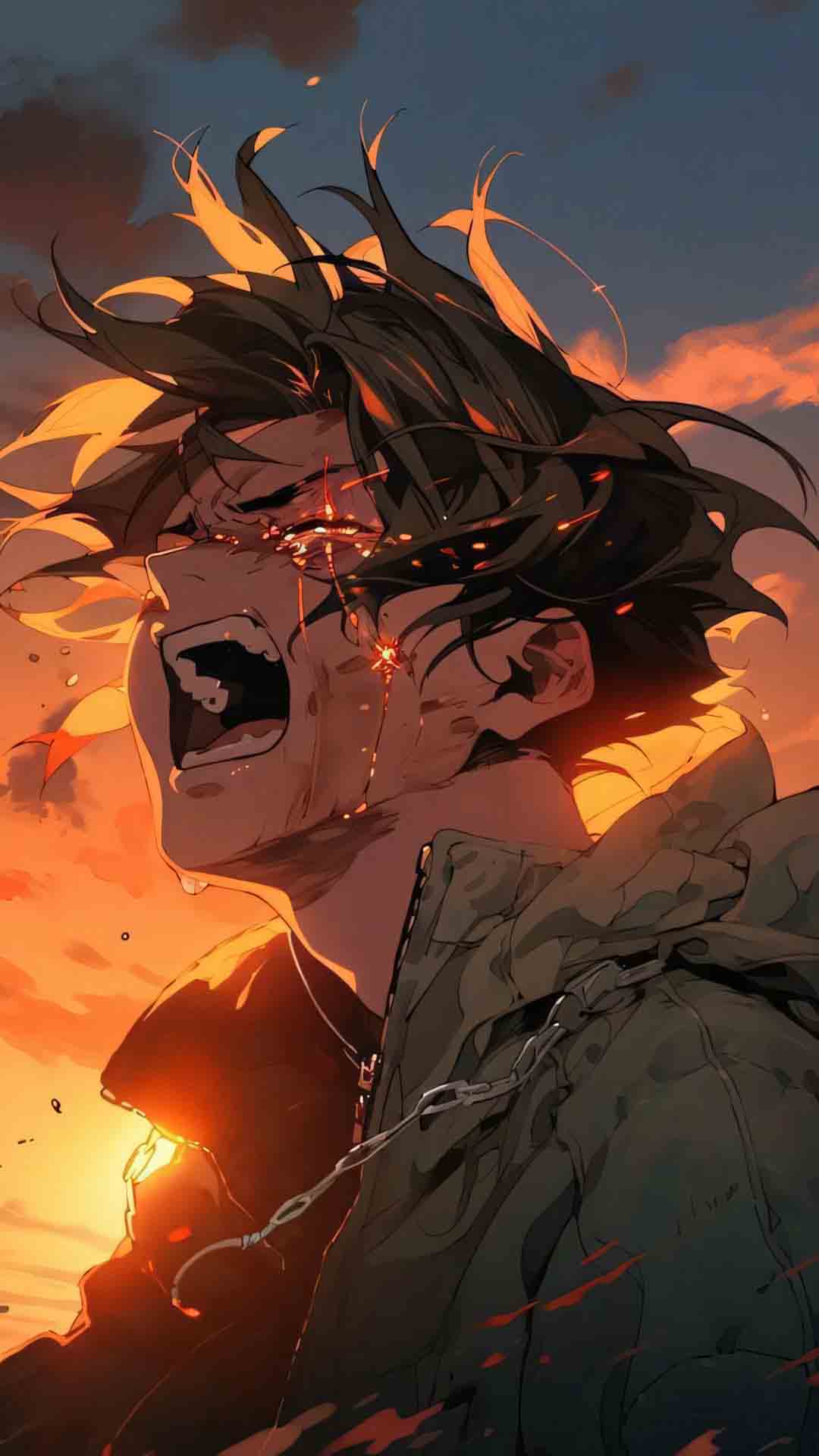 anh anime nam buon khoc 1920px 1080px full hd 8