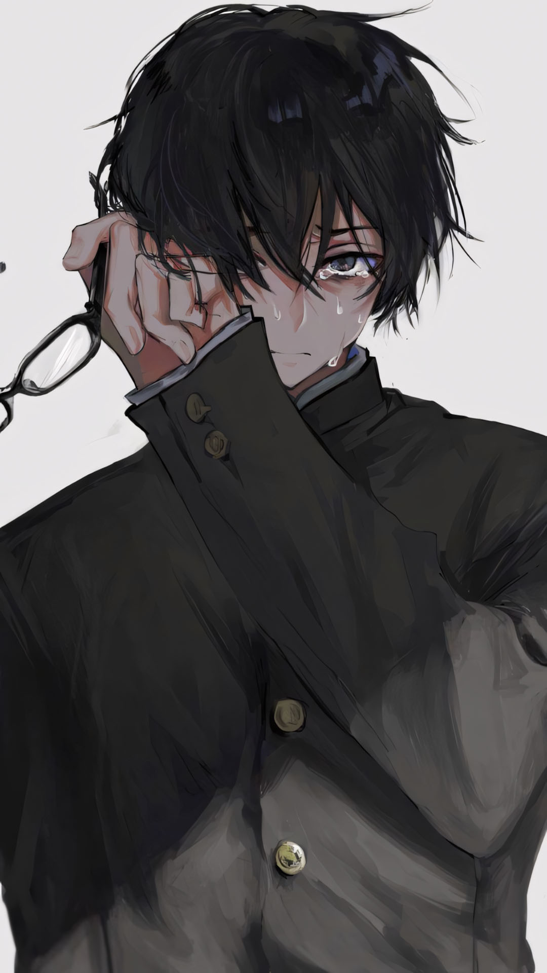 anh anime nam buon khoc 1920px 1080px full hd 1