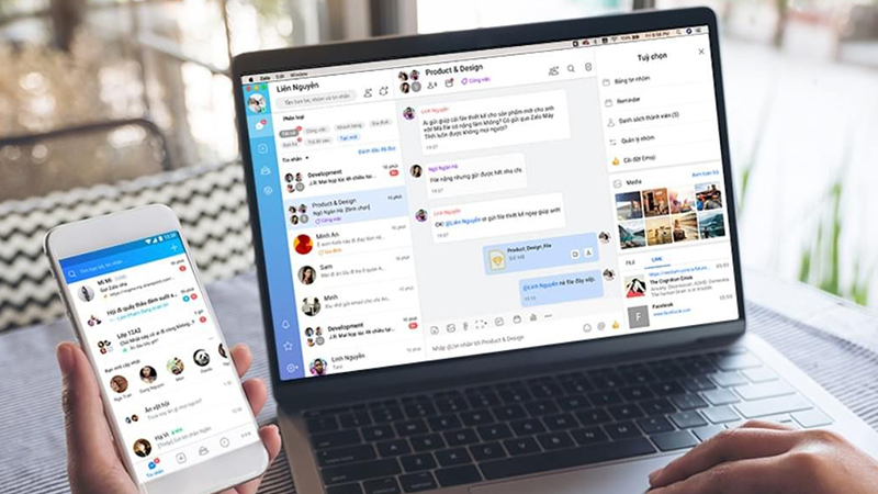 Tính năng hình nền Zalo chưa được hỗ trợ trên máy tính