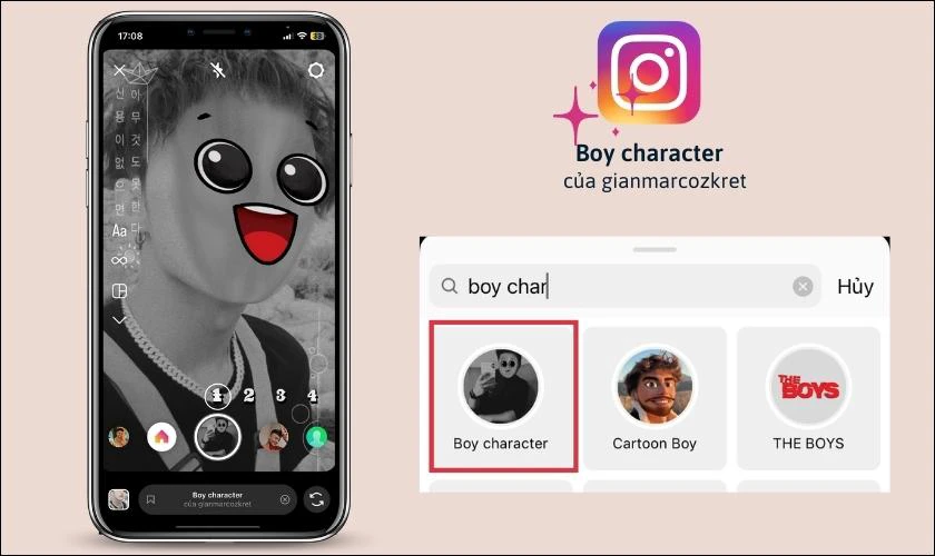 filter boy character