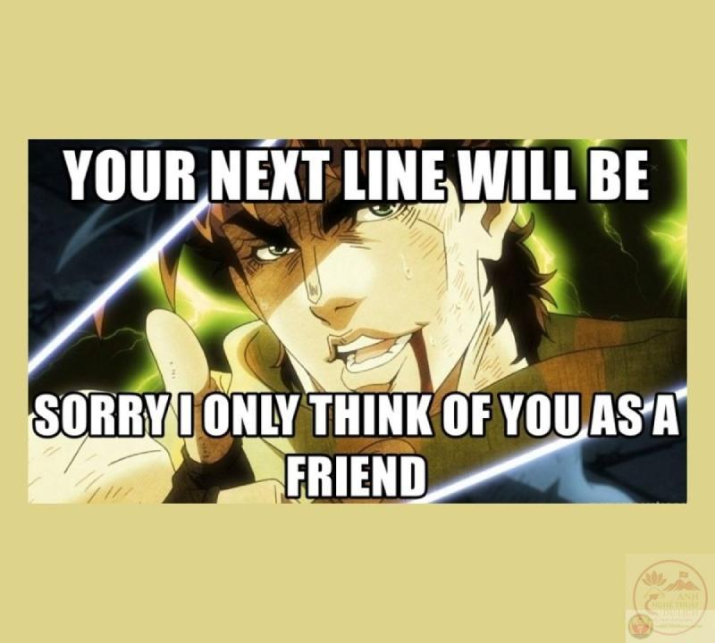 Meme đoán thoại Jojo cực chuẩn