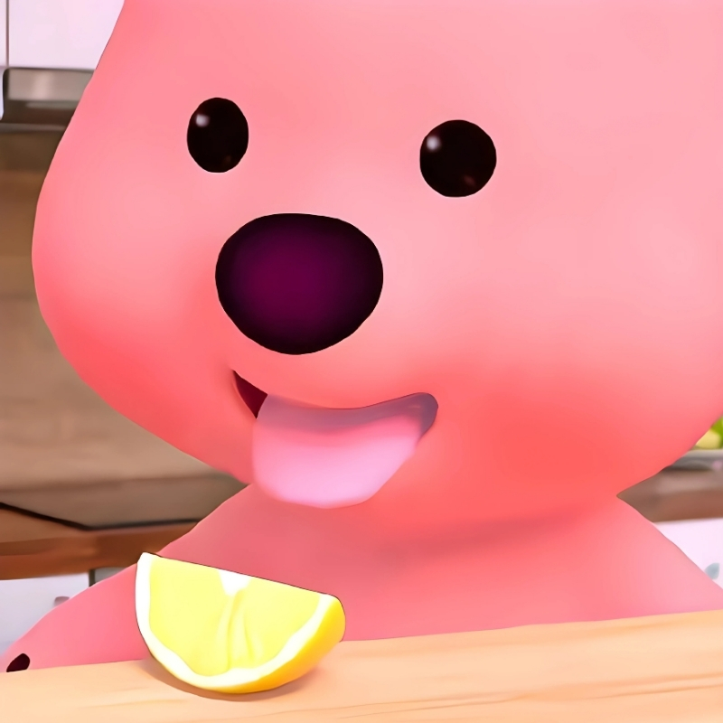 meme loopy mắt thâm cute cho instagram