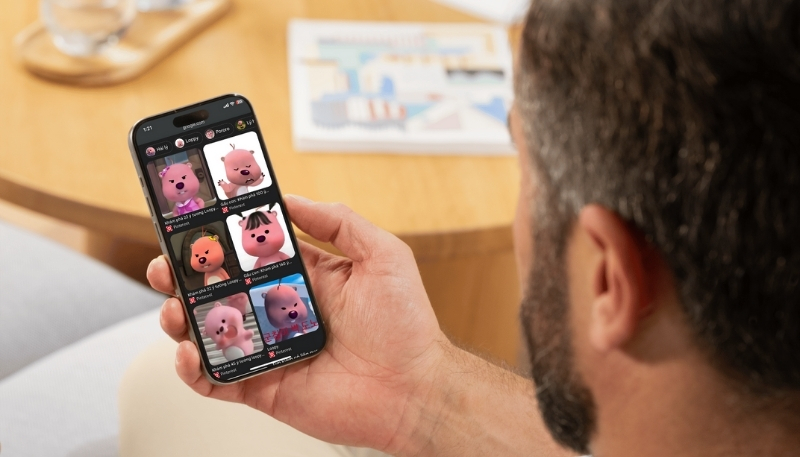 cách tạo sticker meme loopy