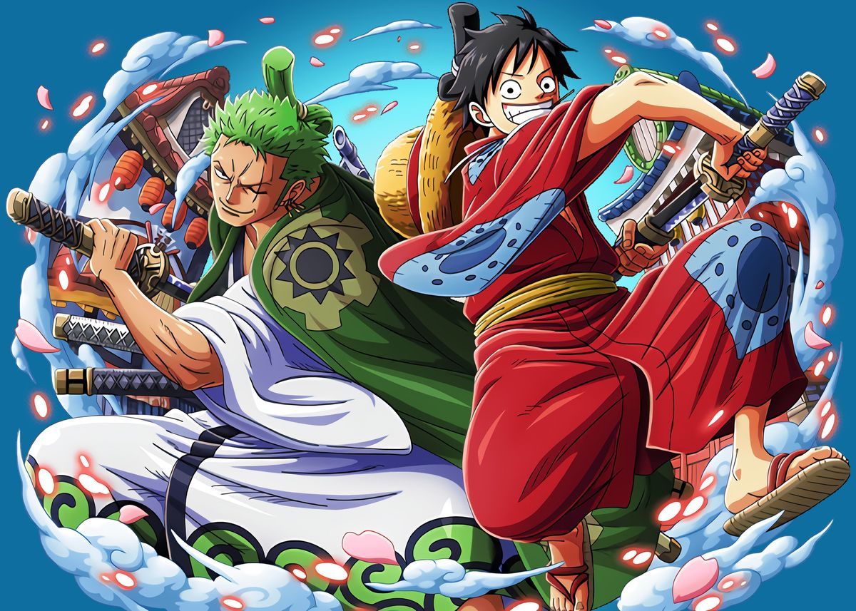 Hinh Anh Luffy Va Zoro Dep