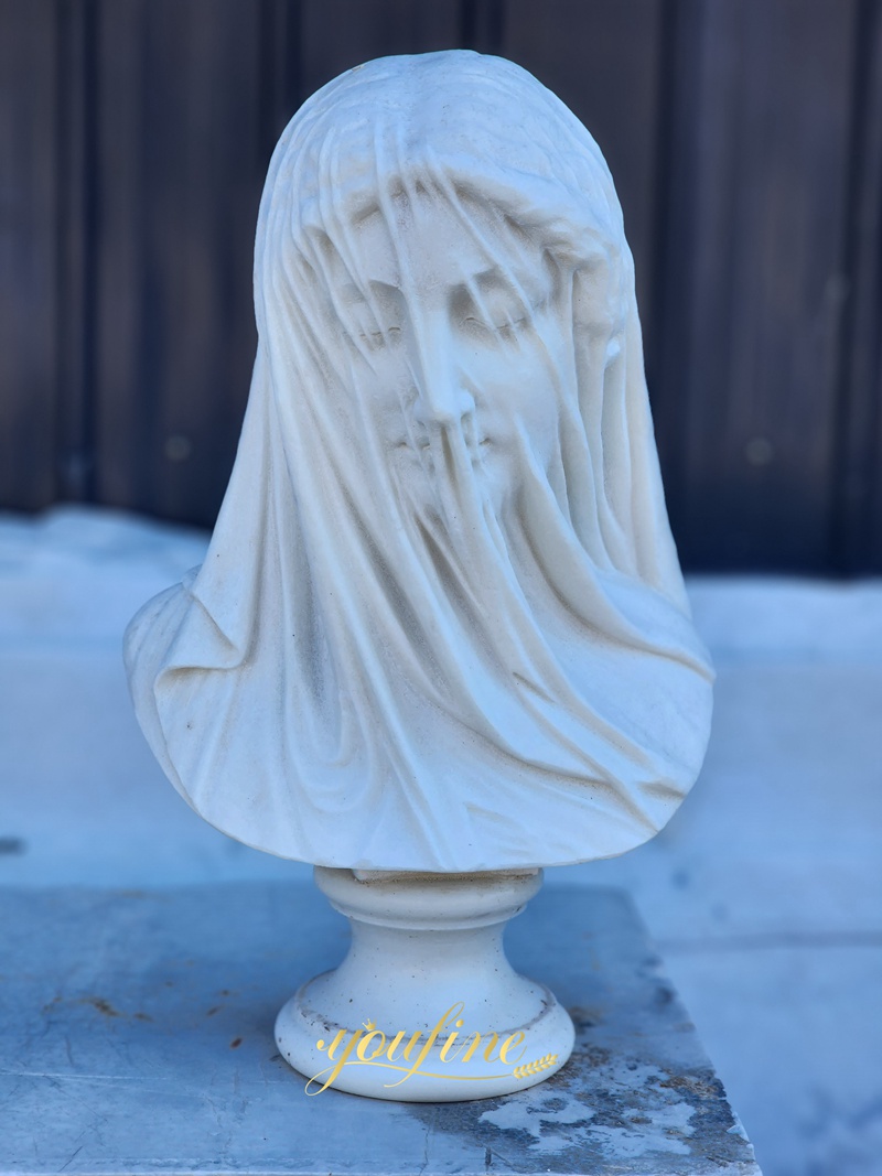 Tượng đá cẩm thạch che mặt