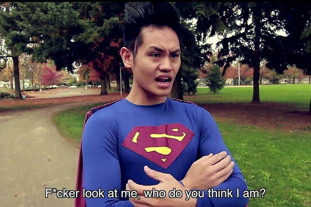 Hình nền Superman mất dạy, meme châm biếm hài hước