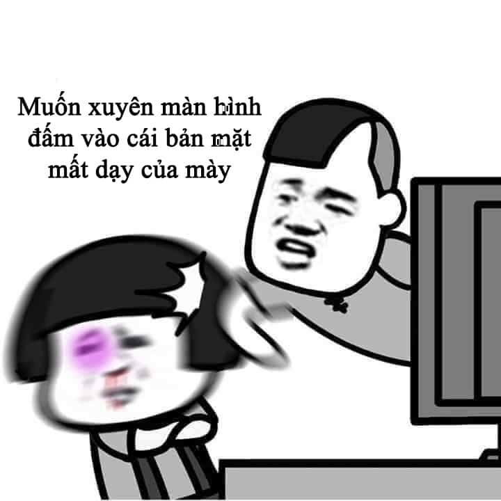 Hình nền mất dạy bựa siêu hài phong cách meme cho desktop