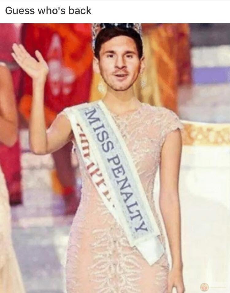 Messi meme face