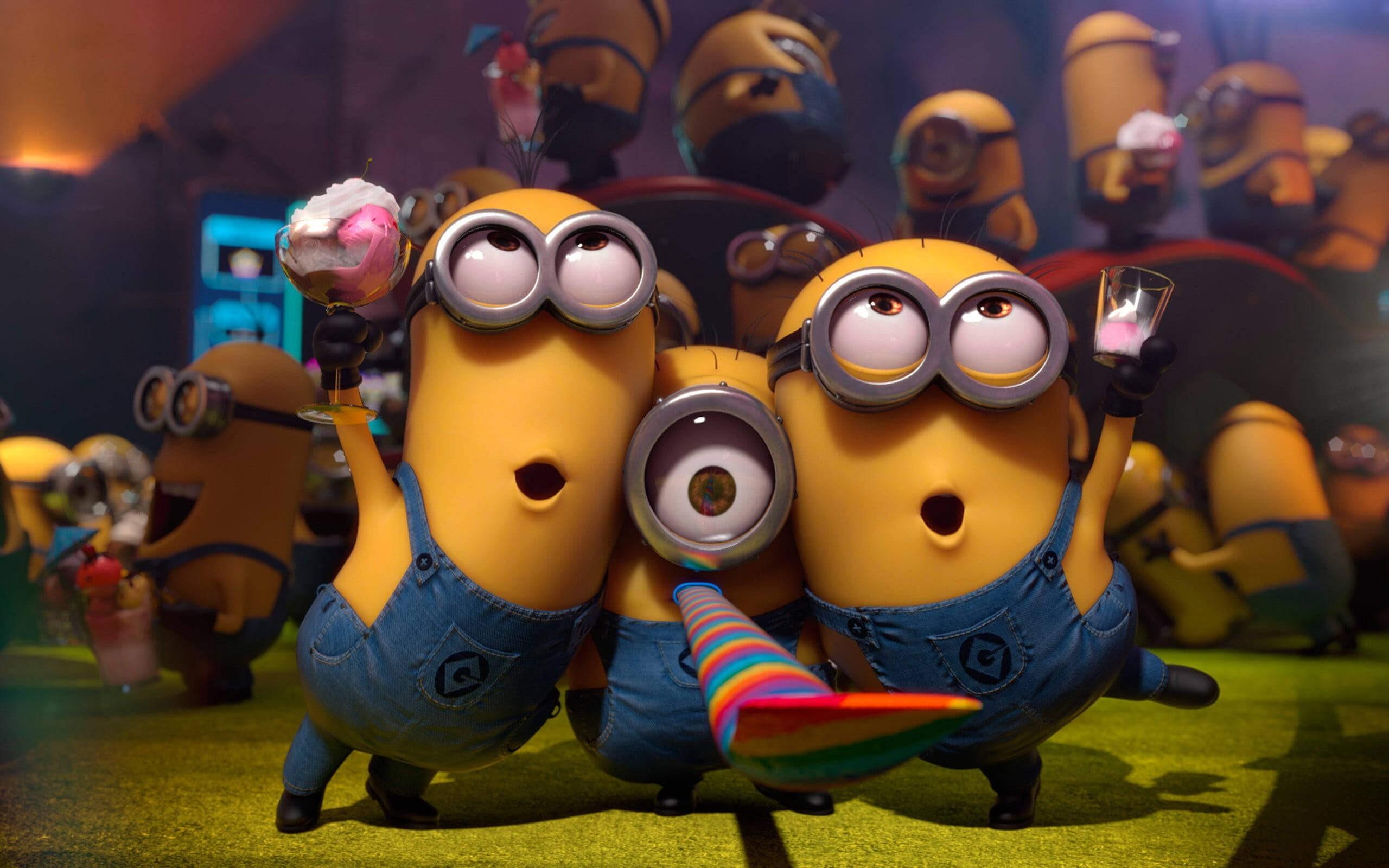 hình nền Minion 4K cho máy tính, sắc nét, tỉ lệ 16:9