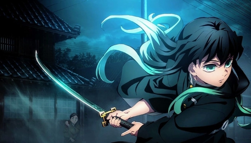 Nền Muichirou nghệ thuật chuẩn desktop