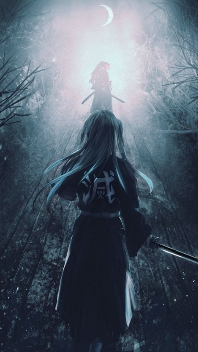 Nền Muichirou ngầu khi dùng hơi thở sương