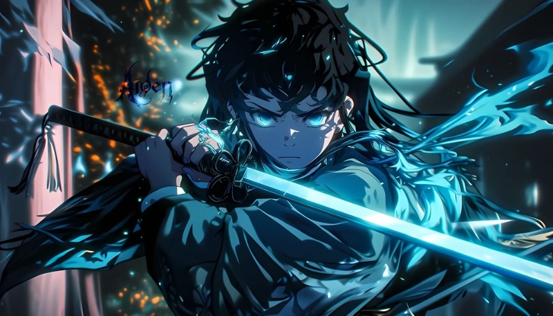 Ảnh nền Muichirou ngầu 4K cho PC