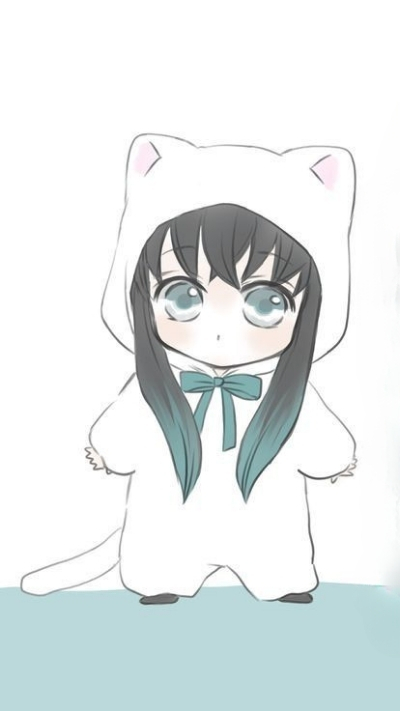 Hình nền Muichirou chibi đáng yêu 4K