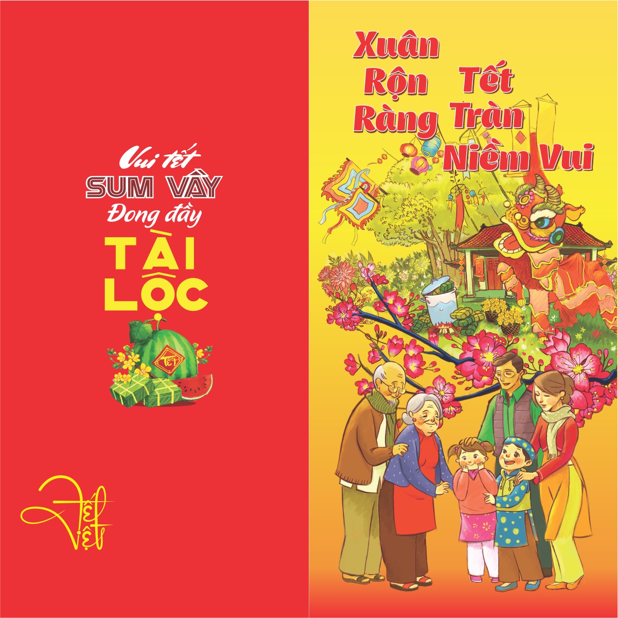 Vui Tết Sum Vầy Đong Đầy Tài Lộc