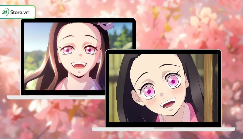 Hình nền nezuko cho máy tính