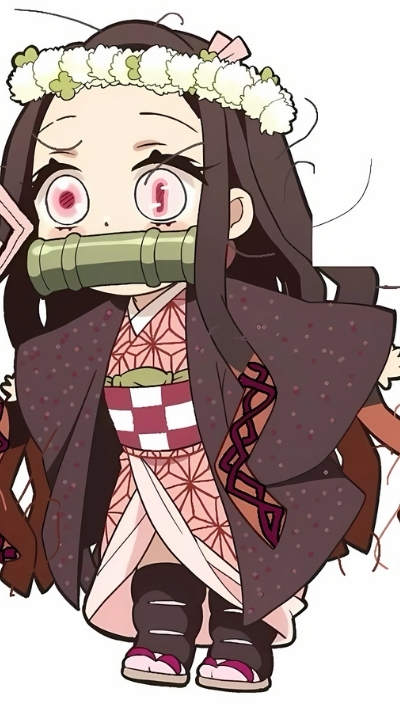 Wallpaper nezuko chi bi dễ thương nổi bật cho máy