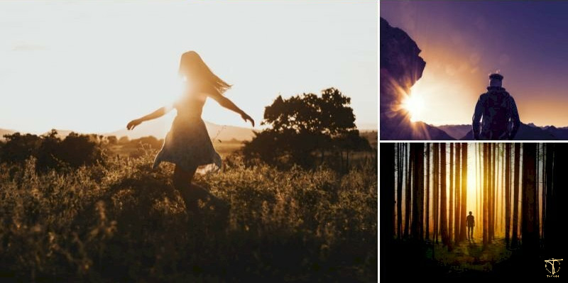 Dáng chụp đón ánh sáng