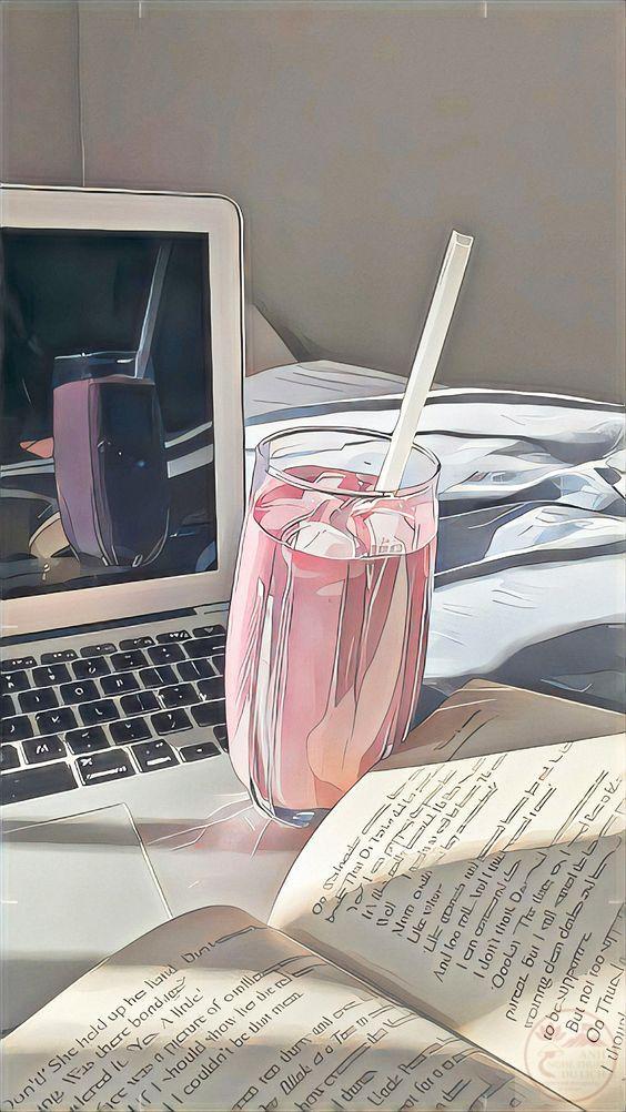 Hình nền học tập chill