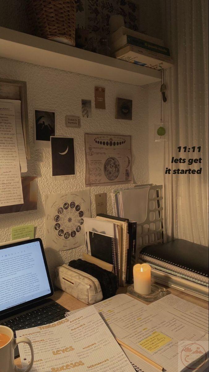 Hình nền học tập giúp người dùng luôn giữ vững động lực mỗi khi nhìn vào màn hình