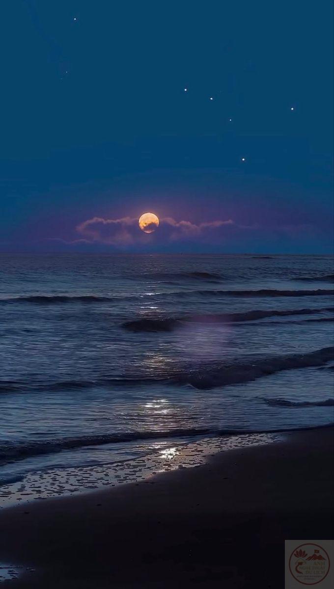 Ảnh biển chill tối