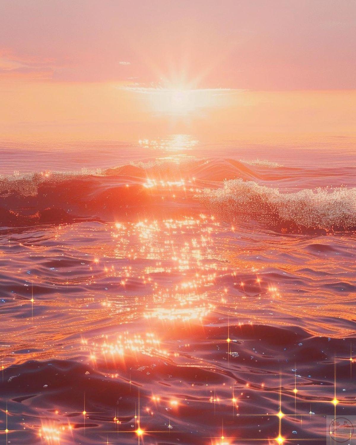 Ảnh biển chill hoàng hôn