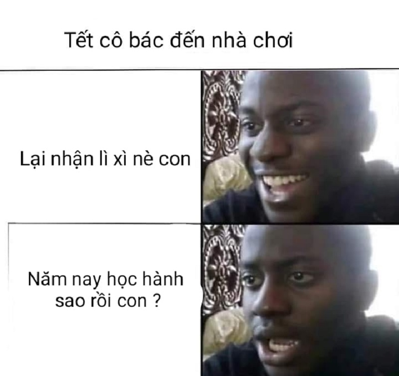 Meme Tết về thi cử