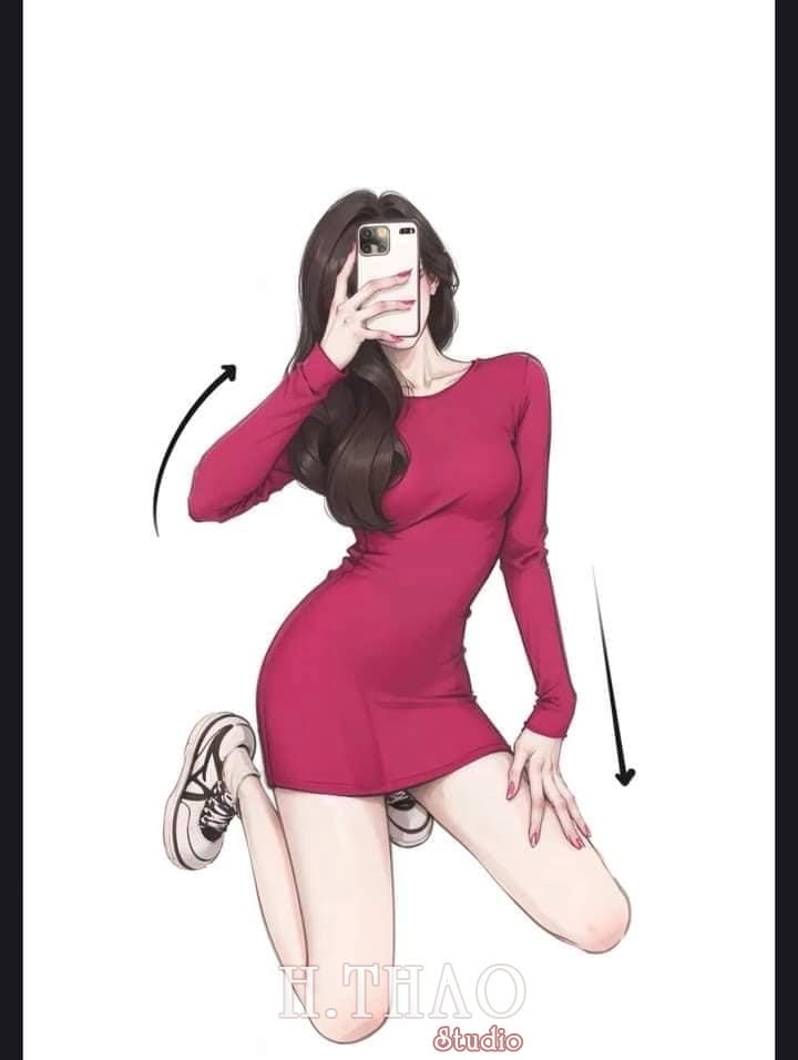 Chup anh truoc guong 1 - Gợi ý #15 cách tạo dáng chụp ảnh trước gương dành cho nam và nữ đẹp xuất sắc nhất