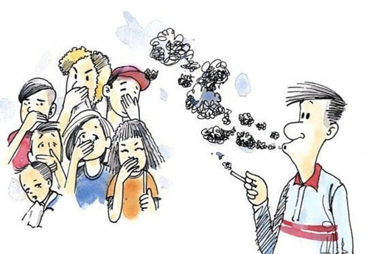 Những người hút thuốc lá hoặc hít phải khói thuốc lá đều có nguy cơ bị bệnh phổi màu trắng