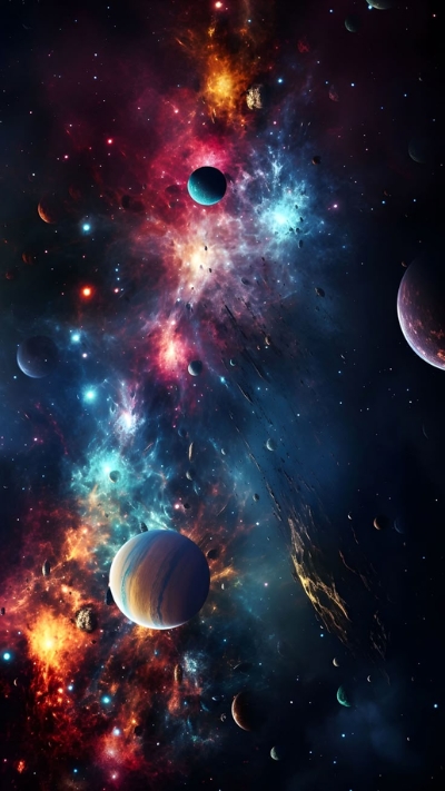 ảnh nền vũ trụ lấp lánh